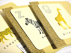 Jungle Flashcard Cards - detail