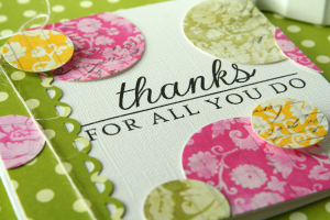 Thanks for All You Do card - side