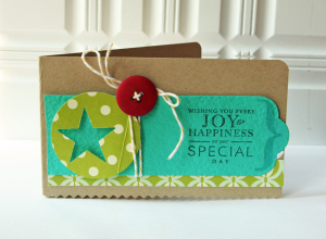 Joy and Happiness card