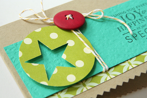 Joy and Happiness card - close up