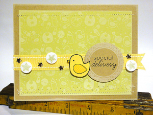 Special Delivery Baby Card