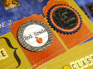 2010-2011 Class Picture Scrapbook Pages - detail