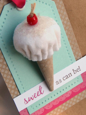 Sweet As Can Be tag - top side