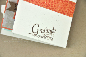 Gratitude Journal - back cover