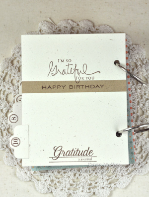 Grateful for You Journal - back cover