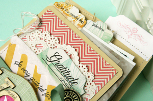 Grateful for You mini album - tabs at top