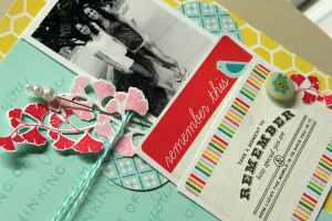 Remember layout - stamping detail