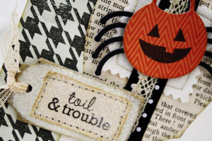 Toil & Trouble card and treat box