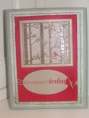 Through the Trees Masculine Birthday Card