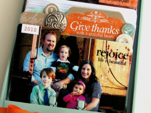 Family Gratitude Journal - rejoice