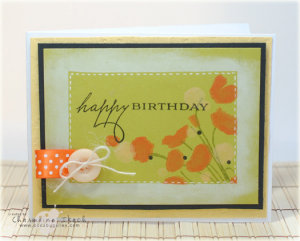 Happy Birthday frame by Charmaine Ikach