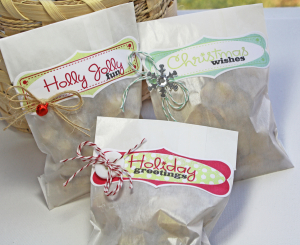 Quick Holiday Treat bags