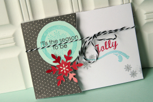 Tis the Season tri-fold card