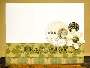 Peace & Joy Card