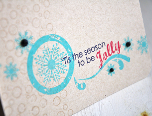 'Tis The Season To Be Jolly Detail