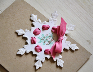 Warm Winter Wishes Detail