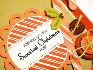 Sweet Christmas Card - detail