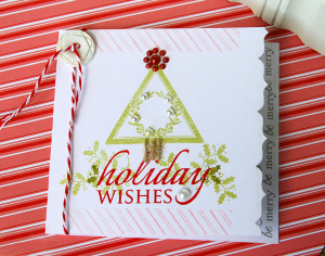 Holiday Wishes card