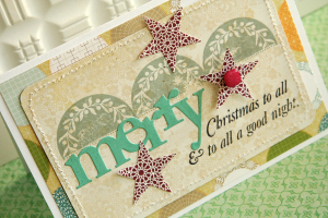 Merry Christmas to All card - detail