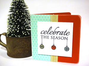 Decorated Celebrate Card