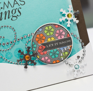 Mod Snowflake Christmas detail