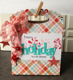 Happy Holiday gift bag
