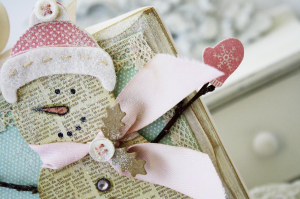 Peace, Love, Joy Snowman