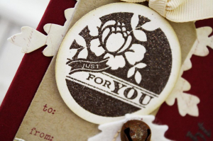 Just for You Holiday Cookie Pocket and Card