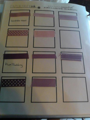 PERFECT MATCH RIBBON