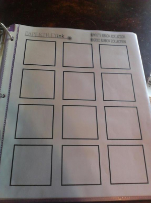 WHITE AND GOLD RIBBON