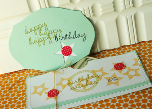 Birthday Wishes card - inside