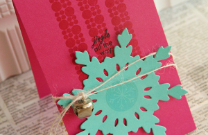 Jingle All The Way card - detail