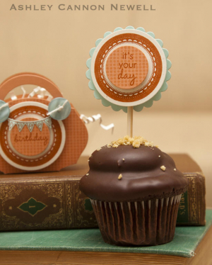 Happy Birthday Cupcake Pick