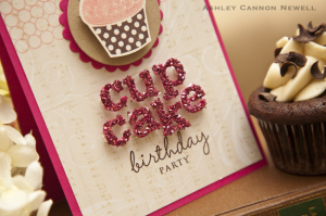 Cupcake Birthday Party - Detail