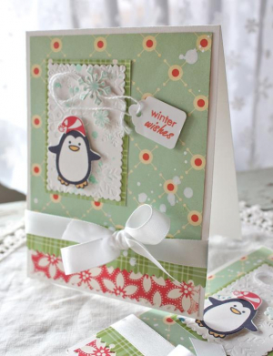 Michelle Wooderson - Winter Penguin