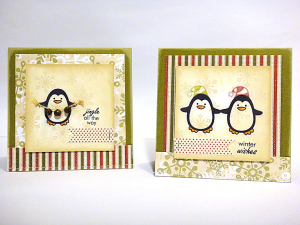 Penguin Jingle and Winter Friends Cards