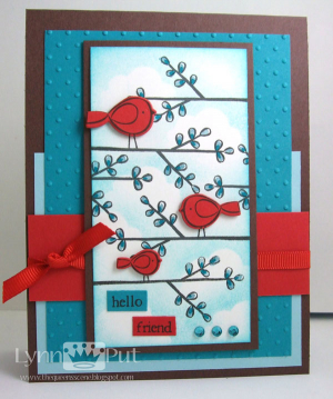 Bitty Bird Hello Friend by Lynn Put