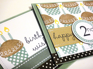 Cupcake Wishes Cards  - detail