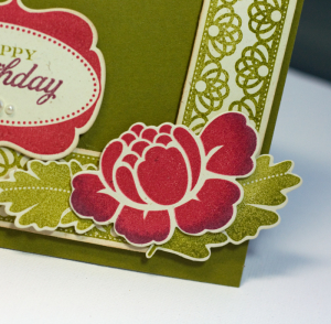 Birthday Rose detail