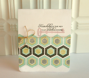 Knowledge is the Key card