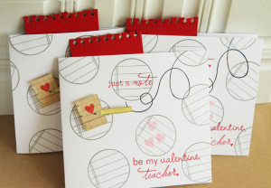 Be My Valentine, Teacher cards2