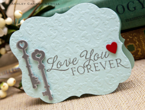 Love You Forever Card - Detail
