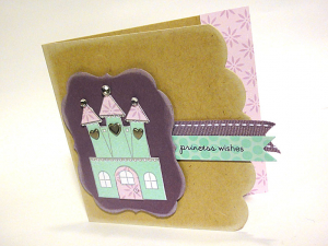 Princess Wishes Card - detail