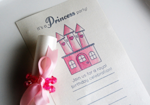 Princess Party detail