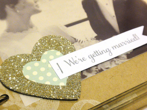 Wedding Mini Book - embellishment
