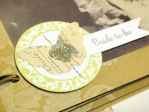 Wedding Mini Book - embellishment