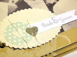 Wedding Mini Book - embellishment