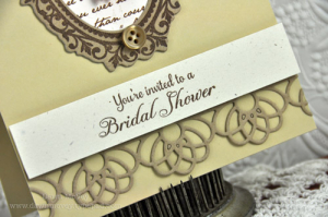 Bridal Shower detail