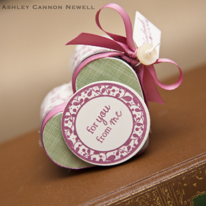 For You From Me - heart tin