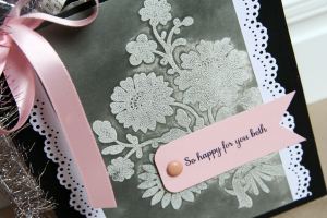 So Happy for You Both gift bag - close up1